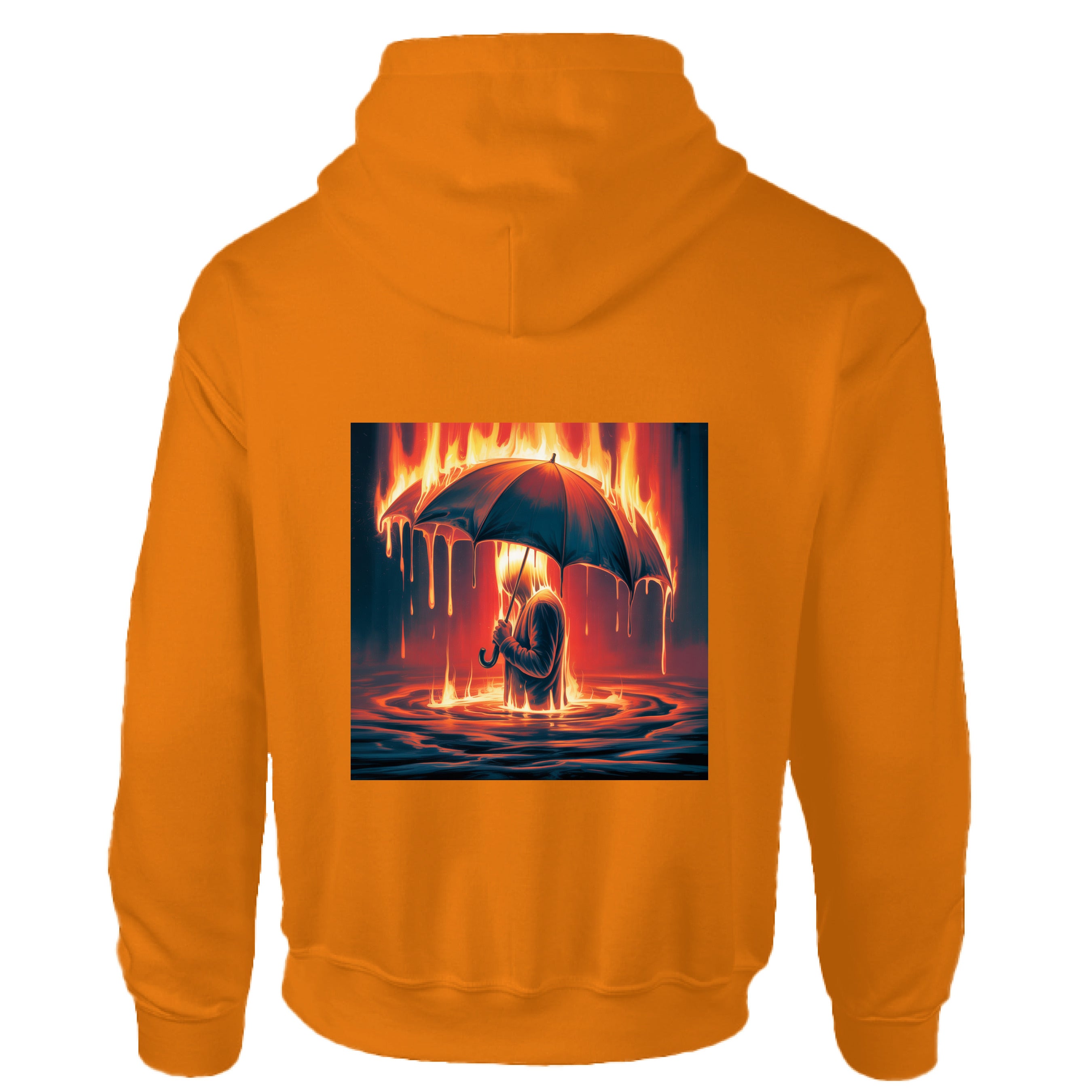 SAFETY ORANGE - BACK