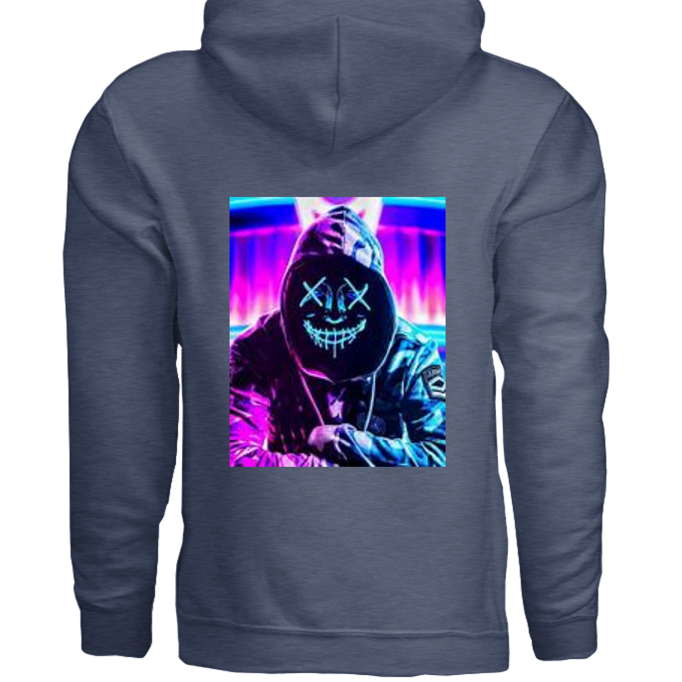 Heather Sport Dark Navy - BACK