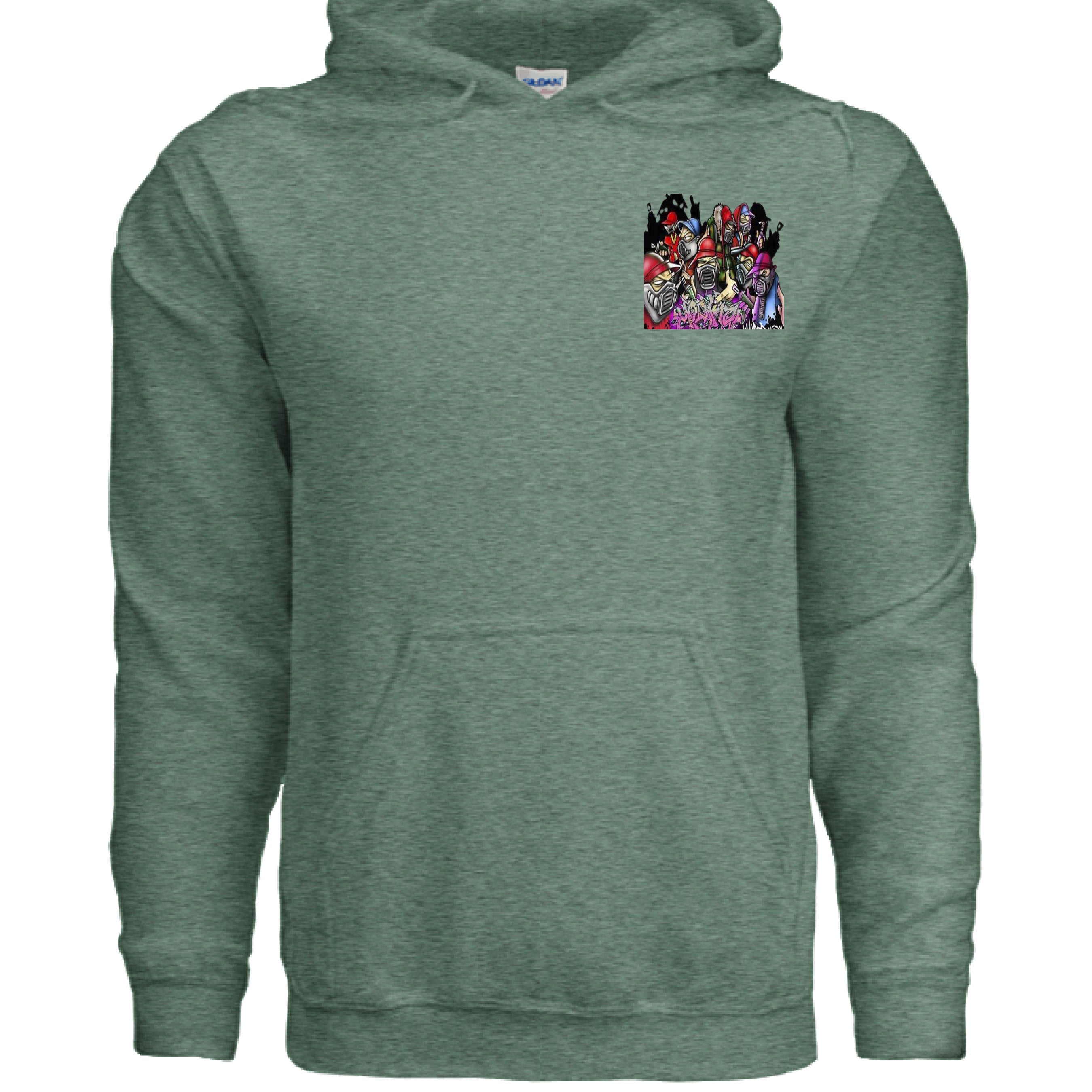 Heather Sport Dark Green - FRONT